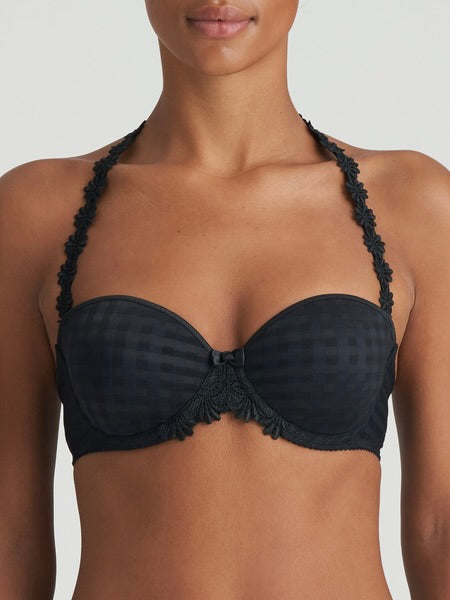 Padded Balcony Strapless Black