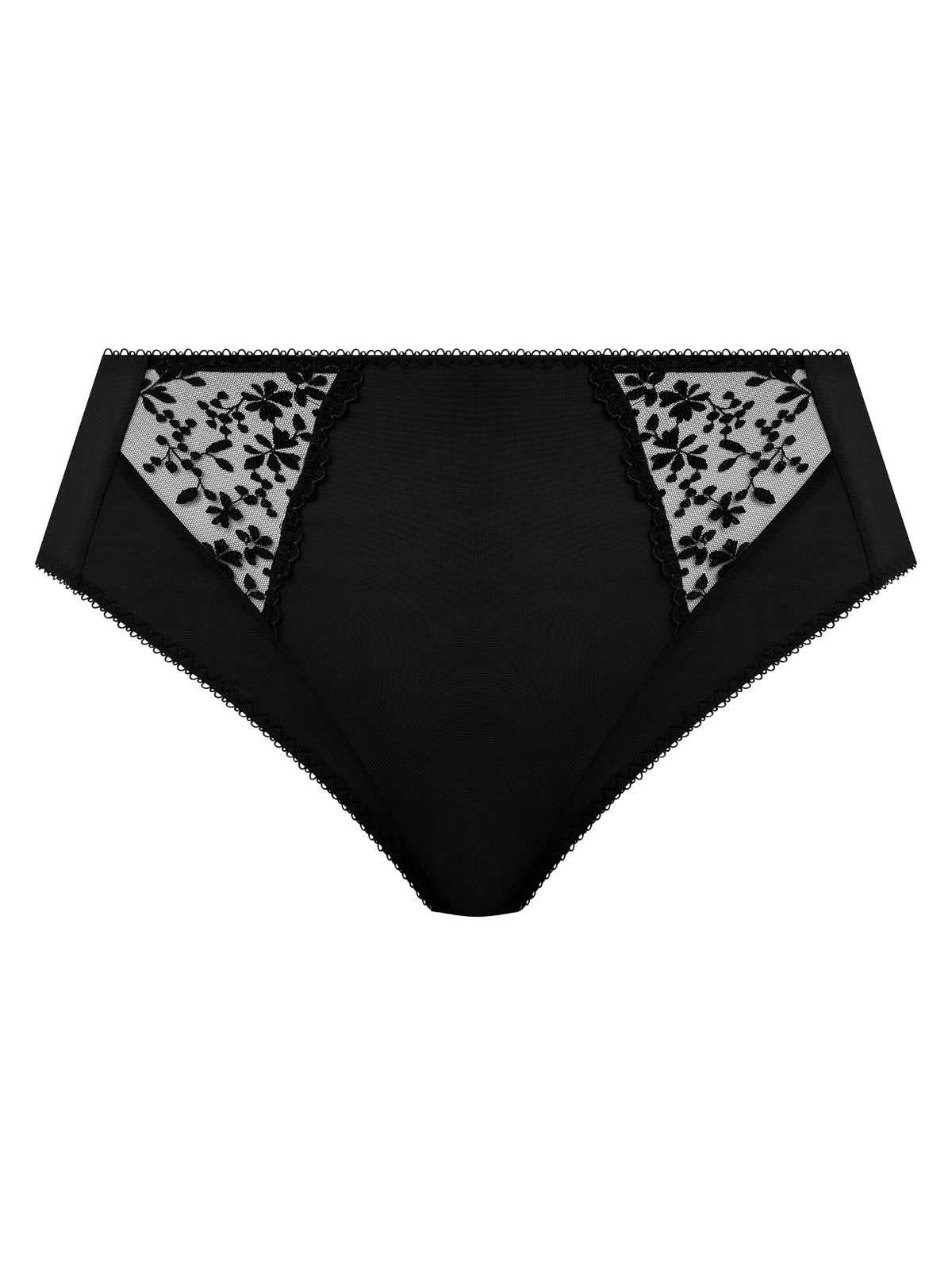 Zarla High Leg Brief Black