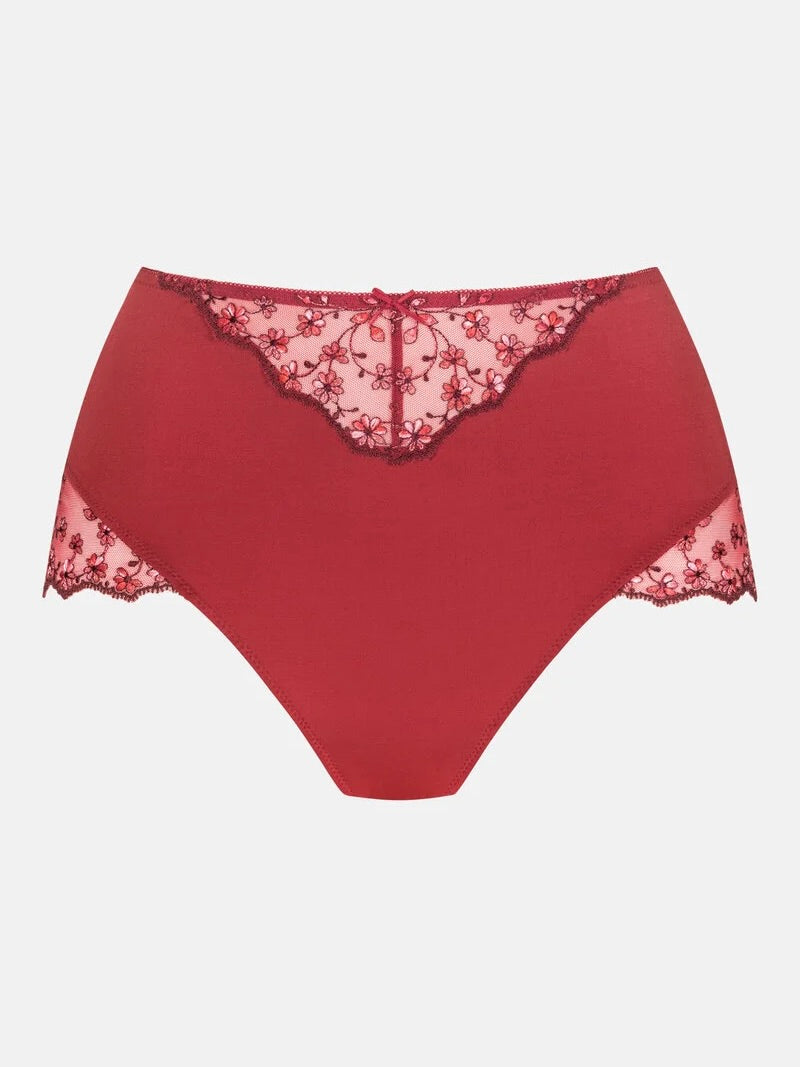 Delightful Waist Pants Red Gala