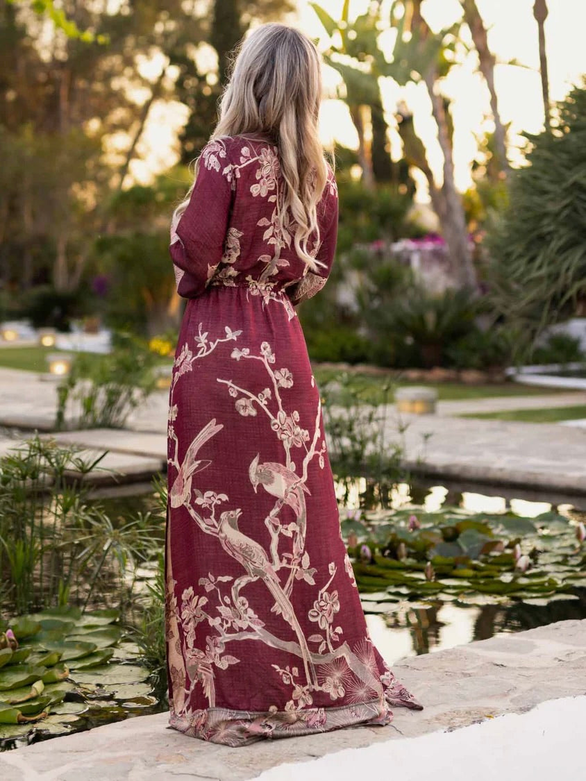Maxi Dress Wineberry Dream