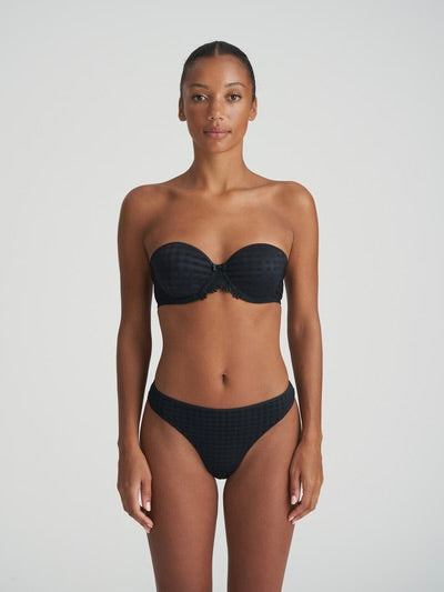 Padded Balcony Strapless Black