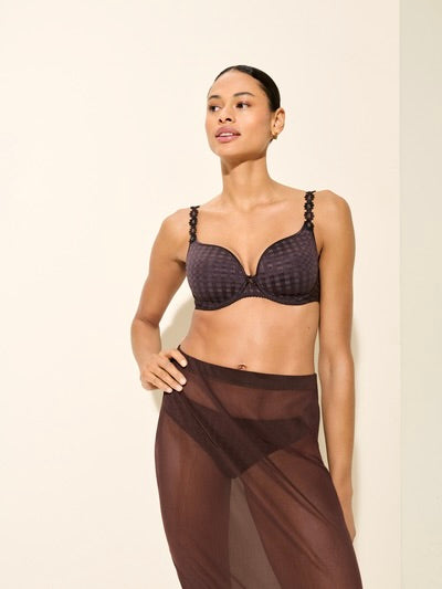 Avero Padded Heartshape Sweet Chocolate