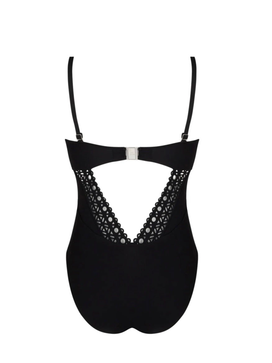 Strapless Ajourage Couture Swimsuit
