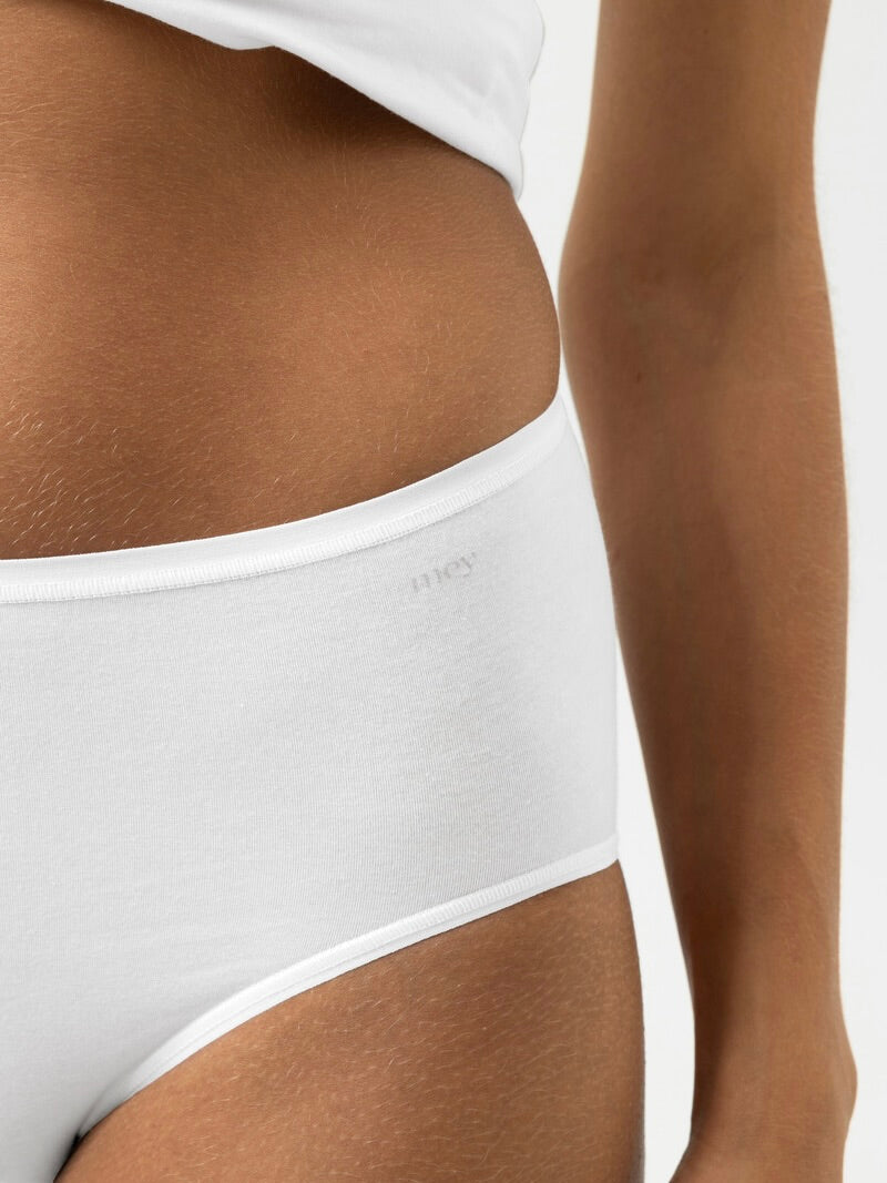 Superfine Organic Waist Pants White