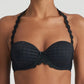 Padded Balcony Strapless Black