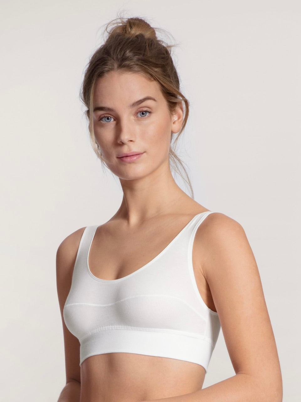 Elastic Bustier White