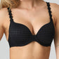 Avero Padded Bra Heart Shape Black