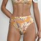 Desert Tropics Ruched Classic Pant Yellow