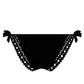 Ajourage Couture Bikini With Narrow Sides Black