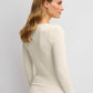 True Confidence Long-Sleeve Shirt Pearl Cream