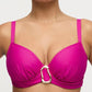 Uvita Full Cup Bikini Top Deep Magneta