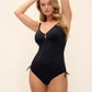 Marissa Non Wired Plunge Swimsuit Black