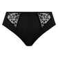Zarla High Leg Brief Black