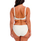 Beach Waves Linen Mid Ride Bikini Brief