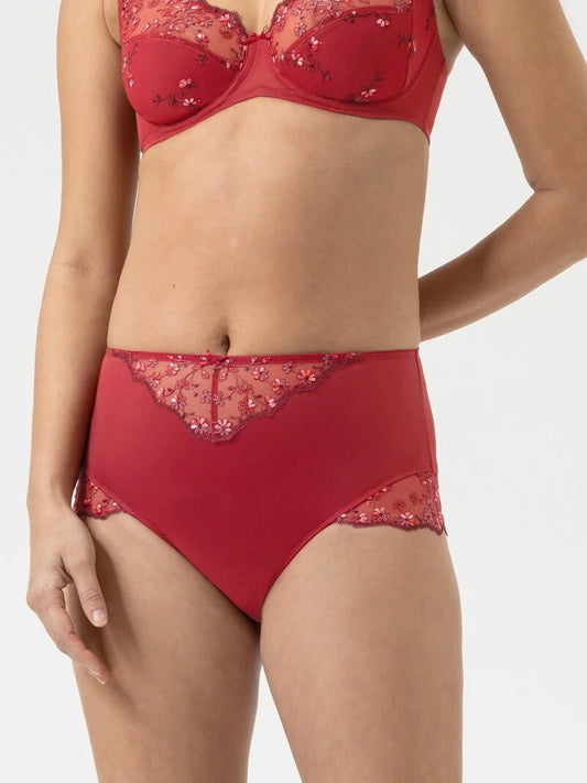 Delightful Waist Pants Red Gala