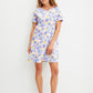 Coastal Dreams Shortsleeve Sleepshirt Persian
