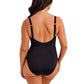 Marissa Non Wired Plunge Swimsuit Black