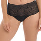 Lace Ease Invisible Full Brief Black