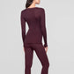 Wool and Silk Long Sleeves shirt with Lace