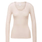 Richesse Lace Shirt Long Sleeve Ivory