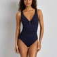 Beach Club Ring OTS UW Swimsuit Dark Navy