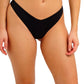Jewel Bikini Cove Brazilian Bikini Bottom Black