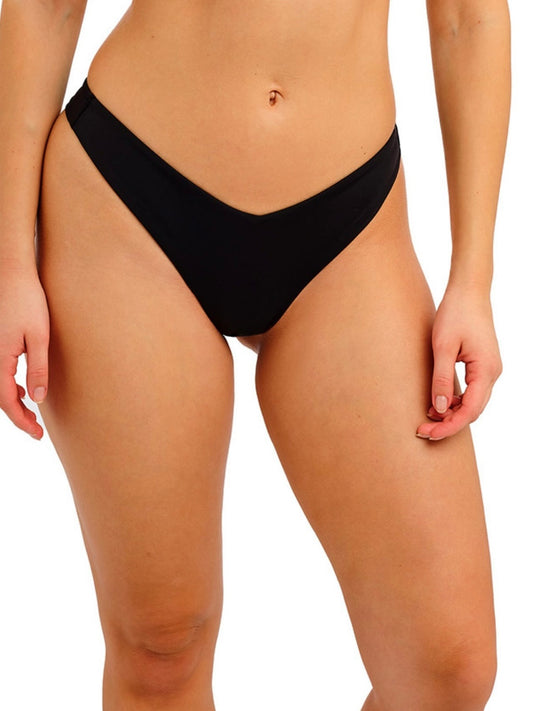 Jewel Bikini Cove Brazilian Bikini Bottom Black