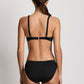Beach Club Ring OTS Bra Black