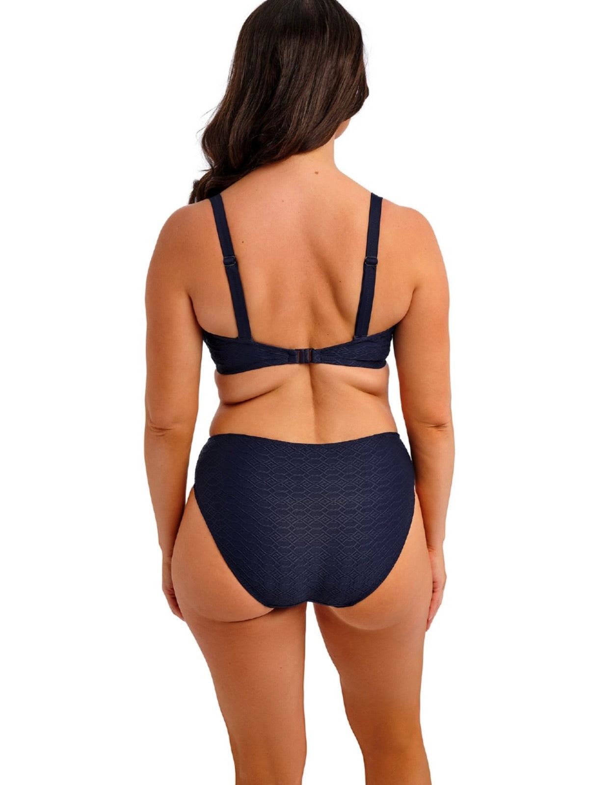 Azores Midnight Mid Rise Bikini Brief