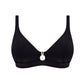 Marissa Non Wired Triangle Top Black