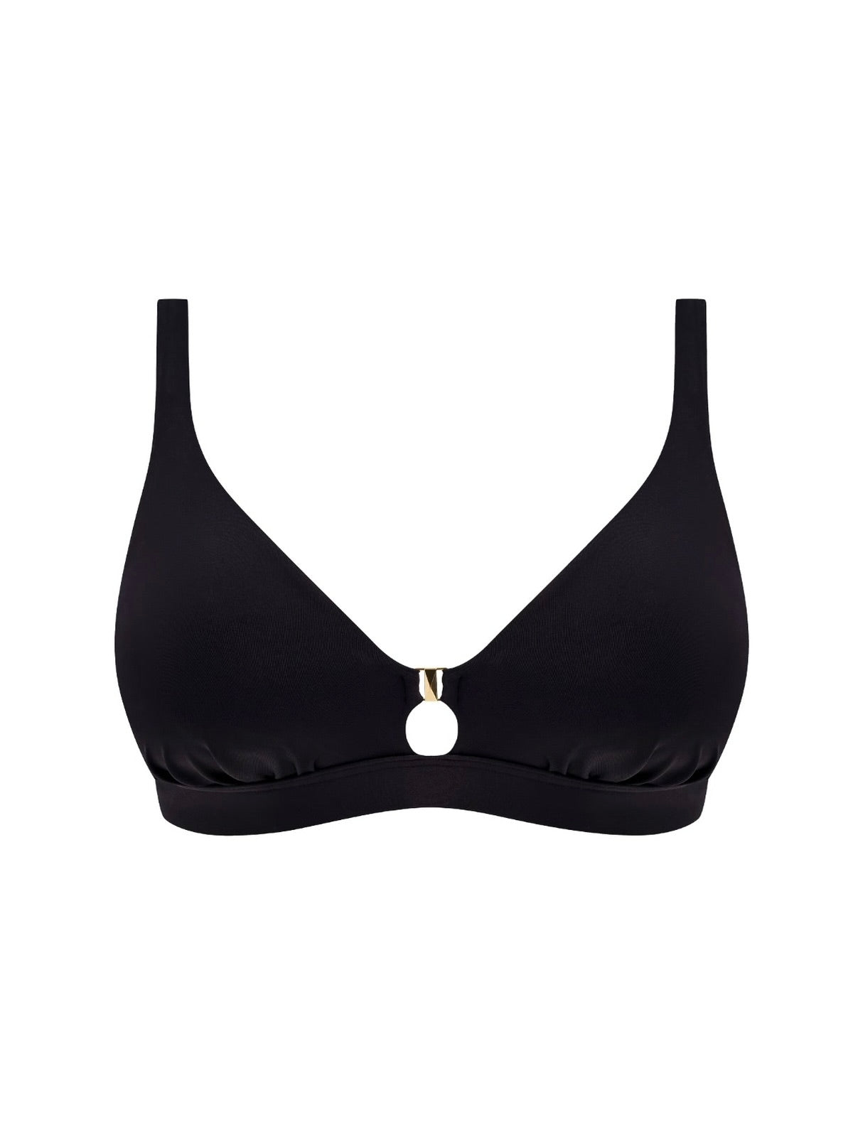Marissa Non Wired Triangle Top Black