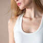 Laure Rib Tank Top Blanc