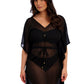 Nauru Black Kaftan
