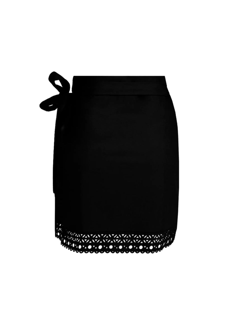Ajourage Couture Pareo Black