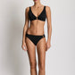 Beach Club Ring OTS Bra Black