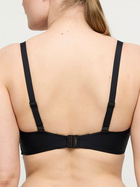 Uvita Full Cup Bikini Top Black