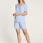 Elegant Dreams Short Pyjama Light Blue