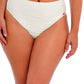 Beach Waves Linen High Waist Bikini Brief