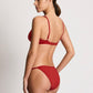 Beach Club Tall Triangle Bra Cruising Red