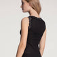 Richesse Lace Tank Top Black