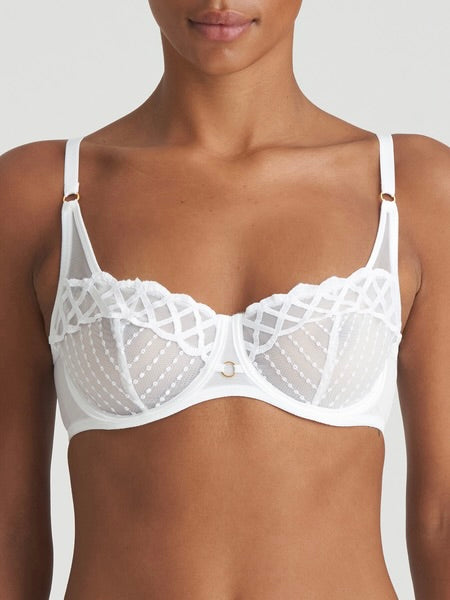 Jhana Balcony Bra White