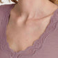 Richesse Lace Long Sleeve Elderberry