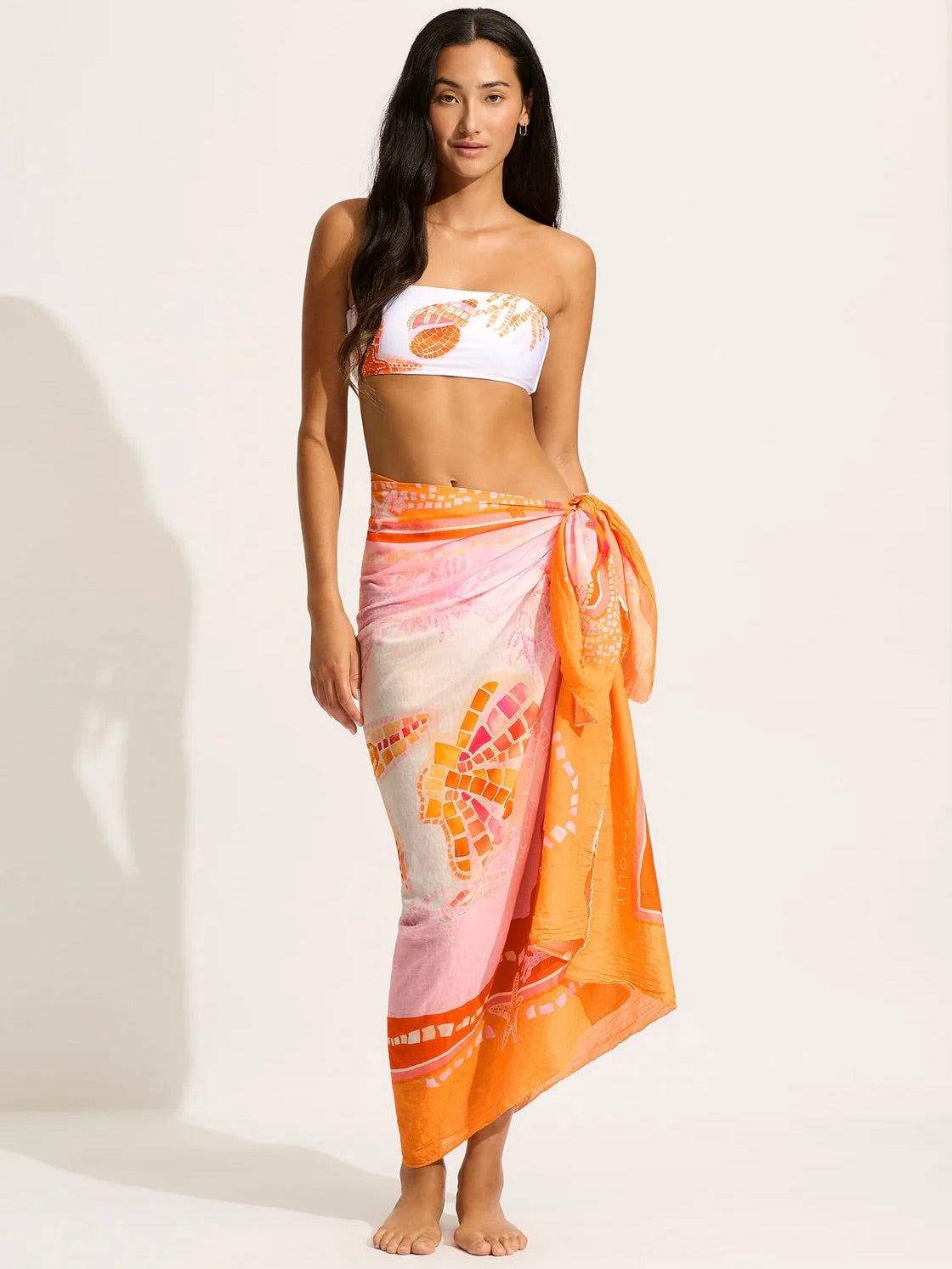 La Mer Sarong White