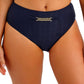 Azores Midnight High Waist Bikini Brief