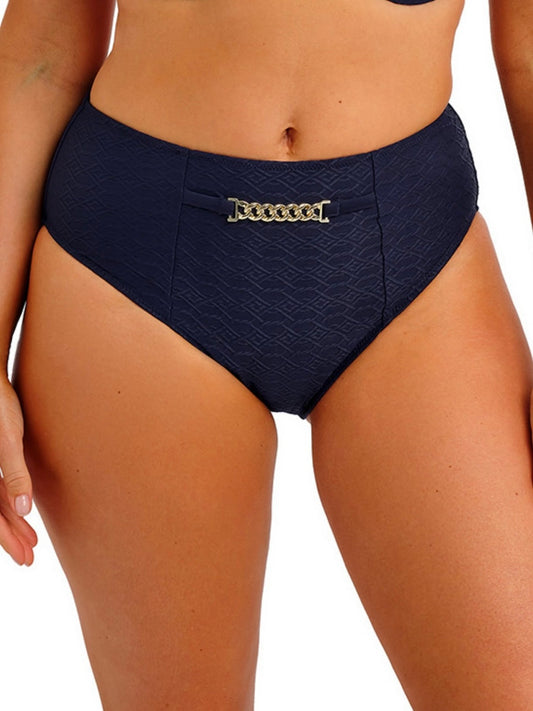 Azores Midnight High Waist Bikini Brief