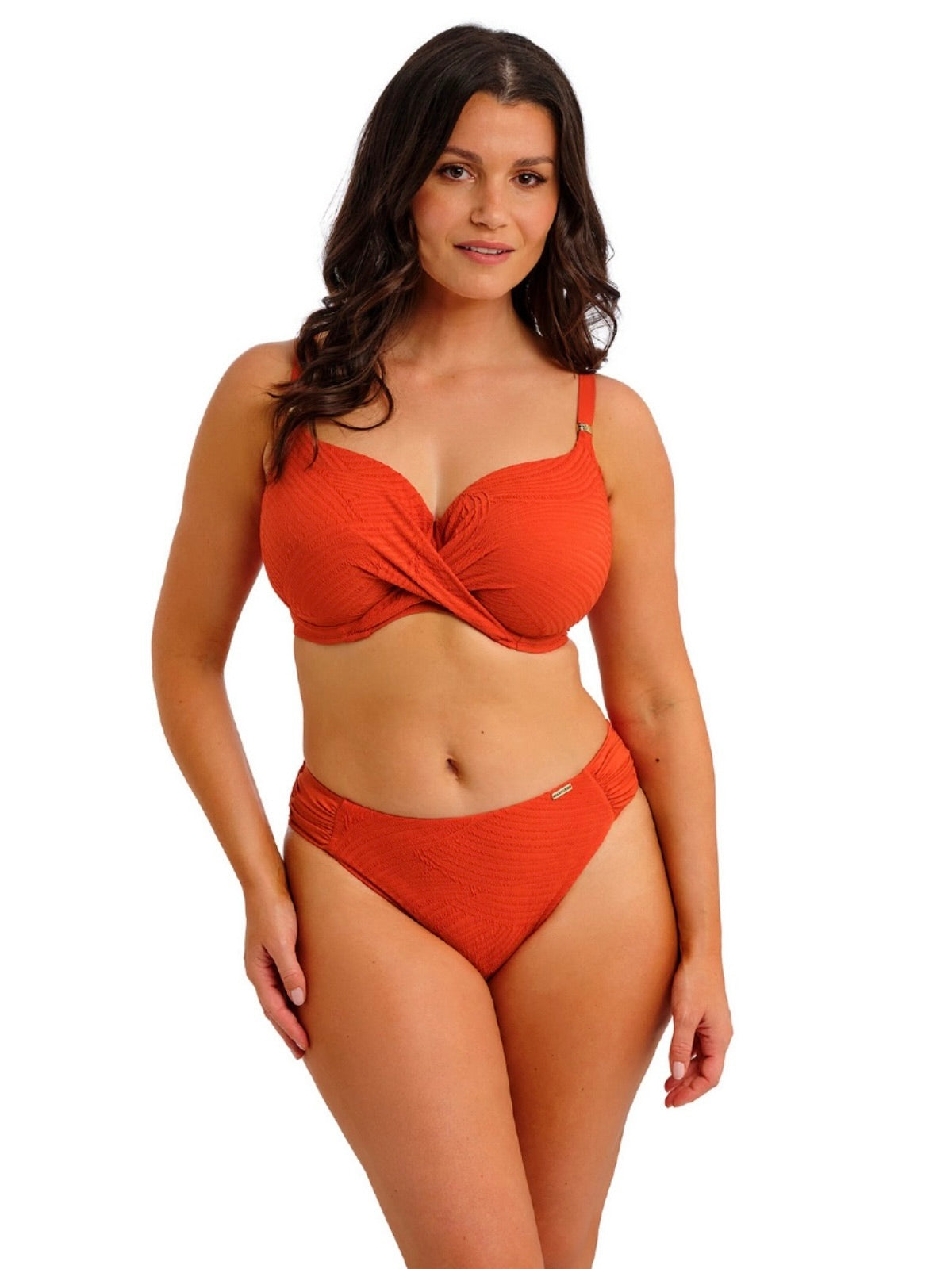 Ottawa Mid Ride Bikini Brief Pumpkin