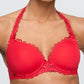Jane Padded Heartshape True Red