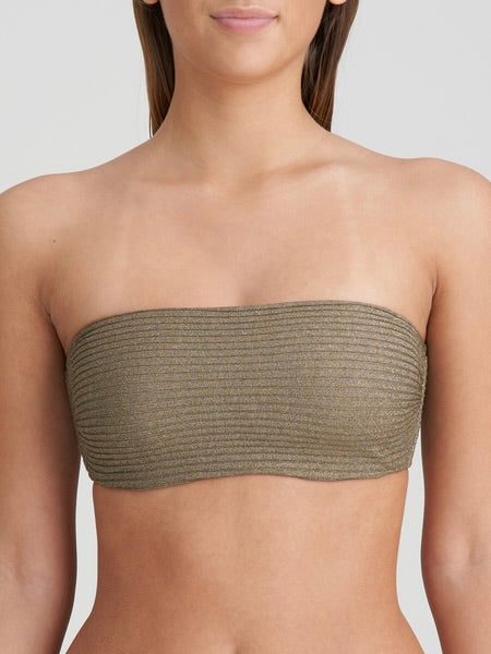 Tinjis Golden Olive Strapless