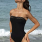 Strapless Ajourage Couture Swimsuit