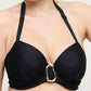Uvita Full Cup Bikini Top Black
